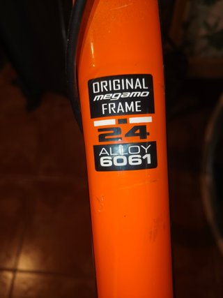 Bicicleta Megamo MTB Open 24 Naranja