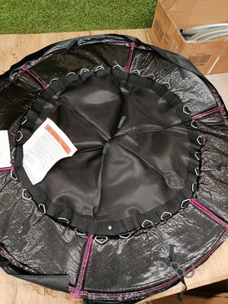 COSTWAY TW10127PI Cama Elástica Infantil Rosa