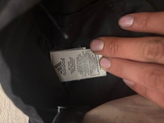 Mochila Adidas Negra con Estampado