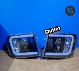 GF FAROS DODGE RAM 09-18 LUZ DIURNA LED NEGRO R014057C1