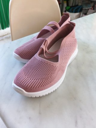 Zapatillas Merceditas Mujer Rosadas Cómodas