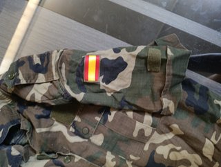 Camisa Camuflaje Militar Manga Corta