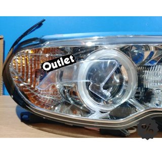 GF FAROS BMW E46 COUPE 03-06 XENON OJOS ANGEL CCFL FONDO CRO