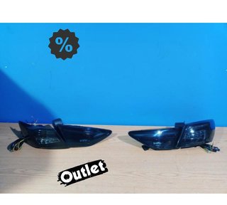 GF PILOTOS SEAT LEON 3 5F 12-20 DINAMICO LED NEGRO OEM LED R