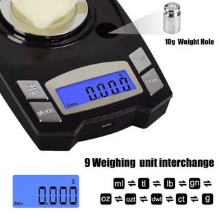NUEVA! Báscula Precisión recargable  100g*0.001g