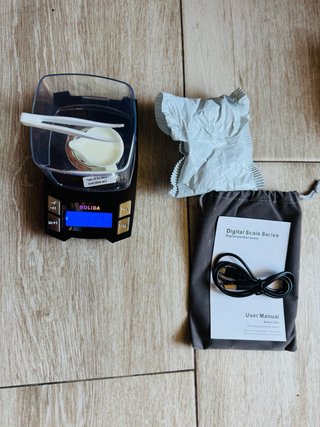 NUEVA! Báscula Precisión recargable  100g*0.001g
