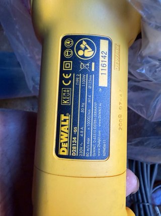 Amoladora DeWalt D28134-QS 1100W Nueva