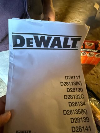 Amoladora DeWalt D28134-QS 1100W Nueva