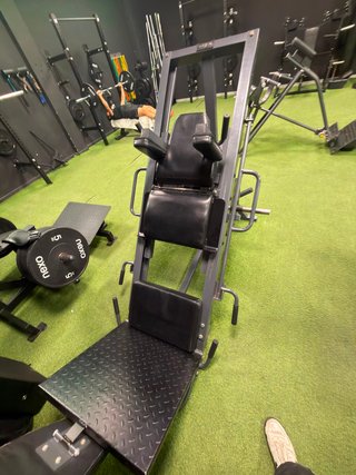 Prensa y Hack Squat Máquina Gimnasio