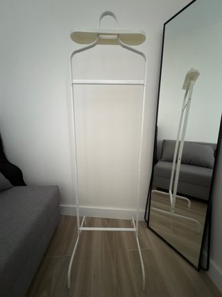 Perchero de pie Ikea blanco