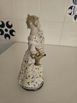 Figura Porcelana Fallera Valenciana Ramón Inglés