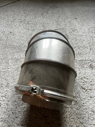 Codo Articulado Acero Inox 150 mm