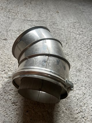 Codo Articulado Acero Inox 150 mm