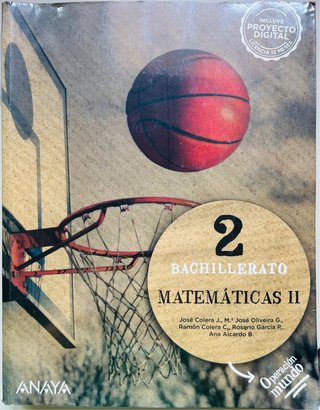 Matemáticas II. 2o de Bachillerato