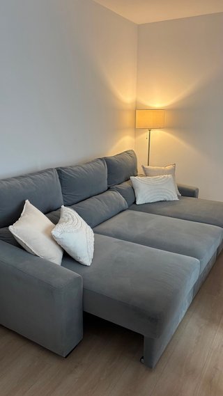 Sofá chaise longue 3 plazas extensible