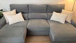 Sofá chaise longue 3 plazas extensible