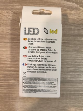Bombilla LED A60 9W 820 Lúmenes