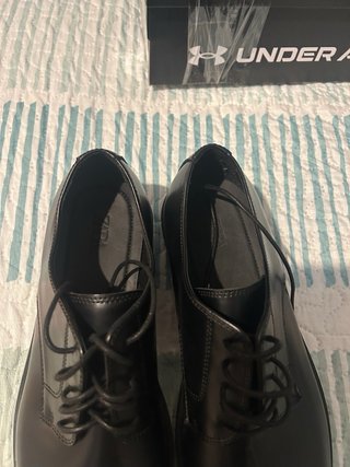 Zapatos Zara Cuero Negro Talla 43 Sin Estrenar