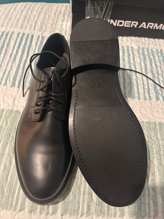 Zapatos Zara Cuero Negro Talla 43 Sin Estrenar