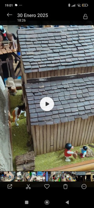 Maqueta Granja Oeste para Playmobil