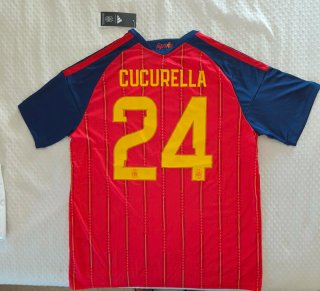 Camiseta España 3XL Cucurella 2 Estrellas