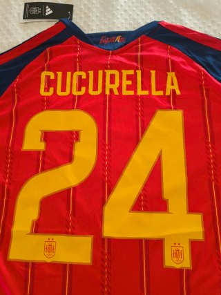 Camiseta España 3XL Cucurella 2 Estrellas