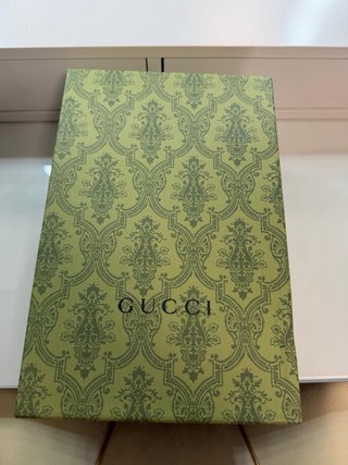 Chanclas Gucci mujer plataforma verde