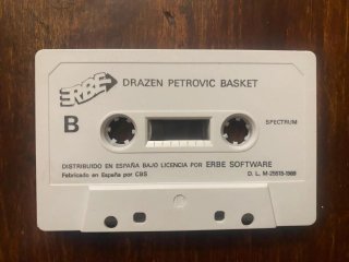 Drazen Petrovic Basket ZX Spectrum Topo Soft