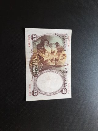 BILLETE DE 25 PESETAS DE 1931