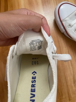 Converse blancas talla 36