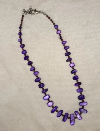 Collar Nácar Morado