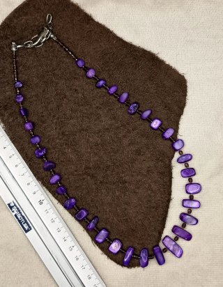 Collar Nácar Morado