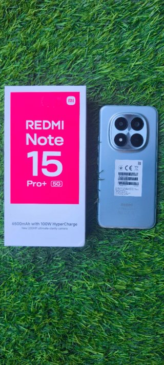 Xiaomi Redmi Note 15 Pro+ 5G 256GB 8GB Ram.