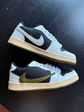 Jordan 1 Retro Low Travis Scott Verde Oliva