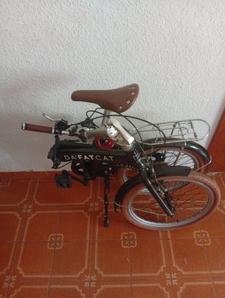 Bicicleta plegable Da'Fatcat
