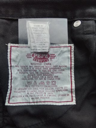 Pantalón vaquero negro"Pepe Jeans Original" cómodo