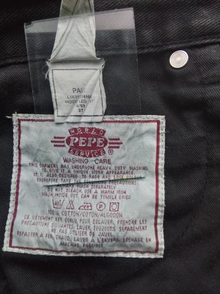 Pantalón vaquero negro"Pepe Jeans Original" cómodo