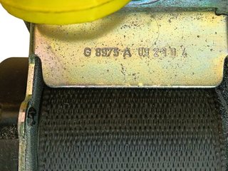 CINTURON SEGURIDAD TRASERO DERECHO BMW SERIE 1 BE