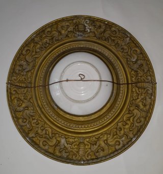 2 Platos Decorativos Vintage Siglo XIX