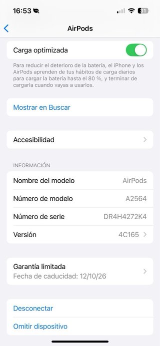 Airpods 3ª Gen Blancos Apple