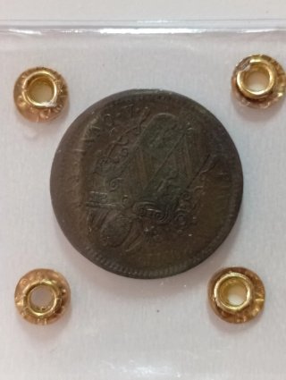1/2 Baiocco 1850 Stato Pontificio Pio IX Periziato