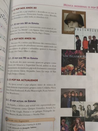 Século XXI, música, 2 ESO