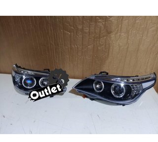 GF FAROS BMW E60 E61 03-07 LED OJOS ANGEL NEGROS R011333C4
