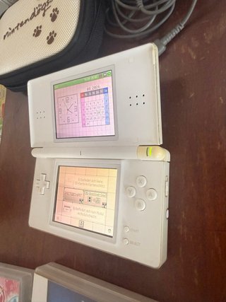 Nintendo DS Lite Blanca + Accesorios y Juegos