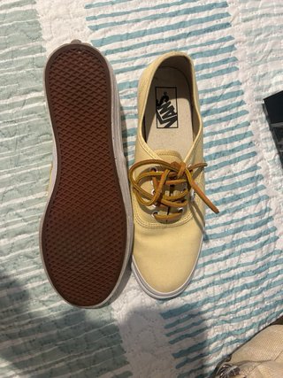 Vans Amarillas Talla 39