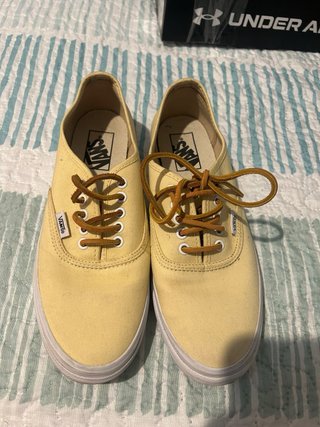 Vans Amarillas Talla 39