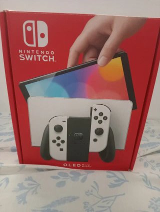 Nintendo Switch OLED Blanca Completa