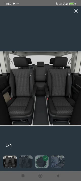 Asientos California T6 Nuevos