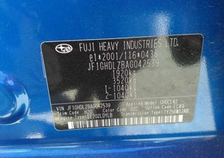 Subaru 400335 17x7jj55 llanta impreza g12