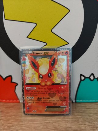 Carta Pokémon Flareon EX
